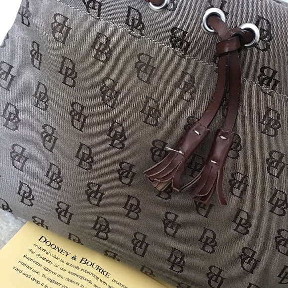 DOONEY & BOURKE MINI TASSEL LOGO HANDBAG - Picture 15 of 16